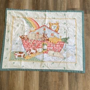 Noah’s Ark Baby Quilt.